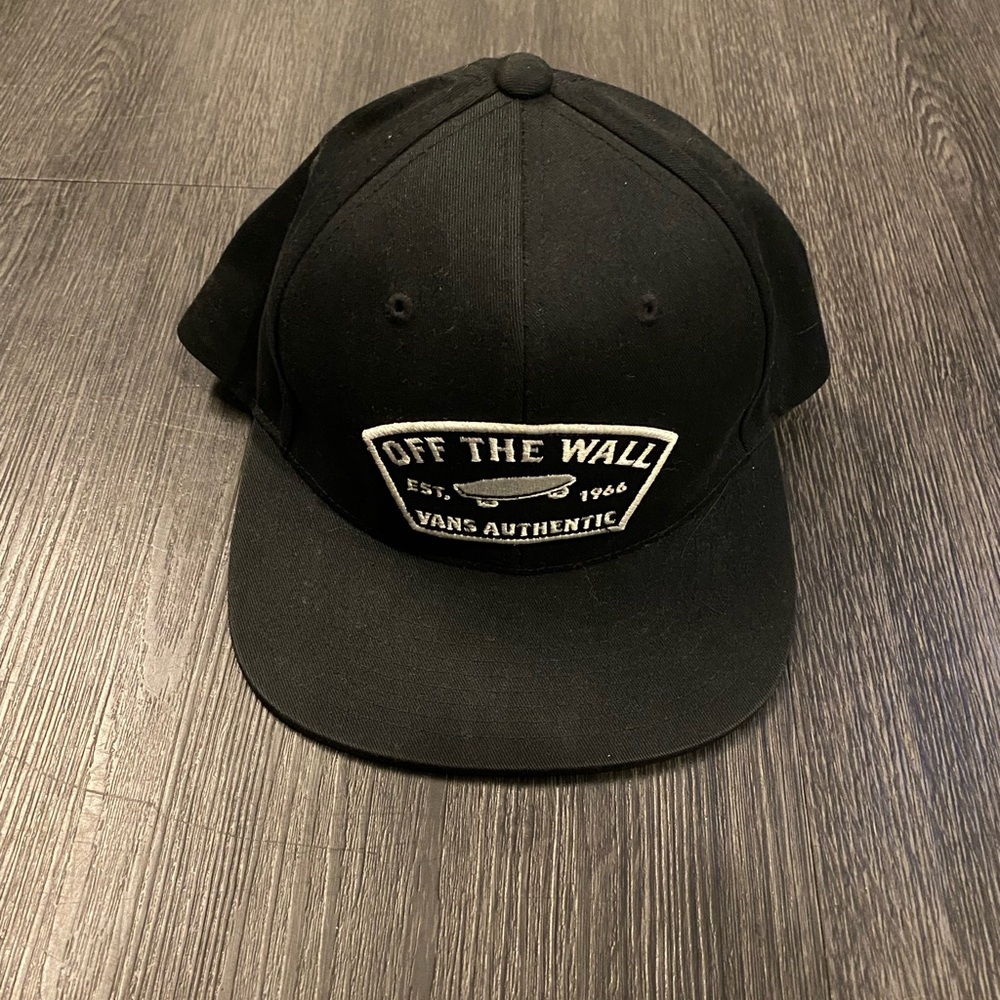Vans Black Cap SnapBack